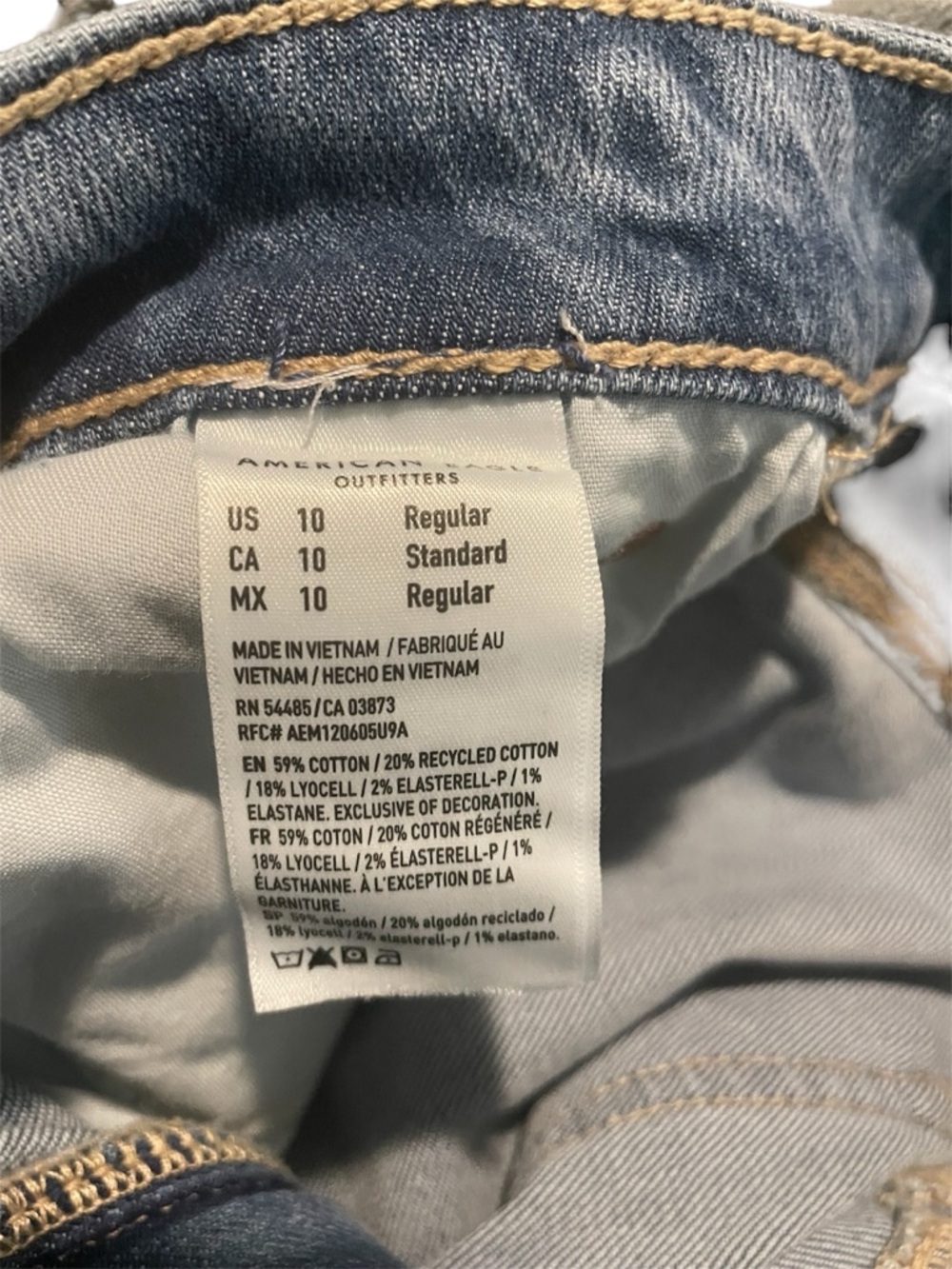 American Eagle Outfitters High-Rise Wide Leg Jeans - Picture 10 of 13